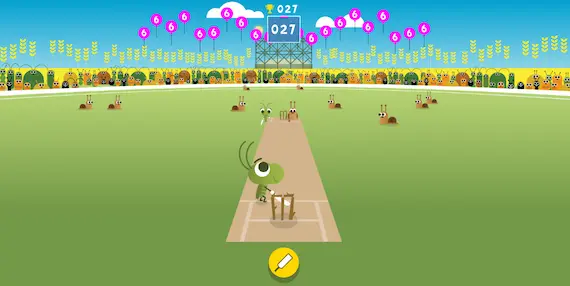 Doodle Cricket game artwork